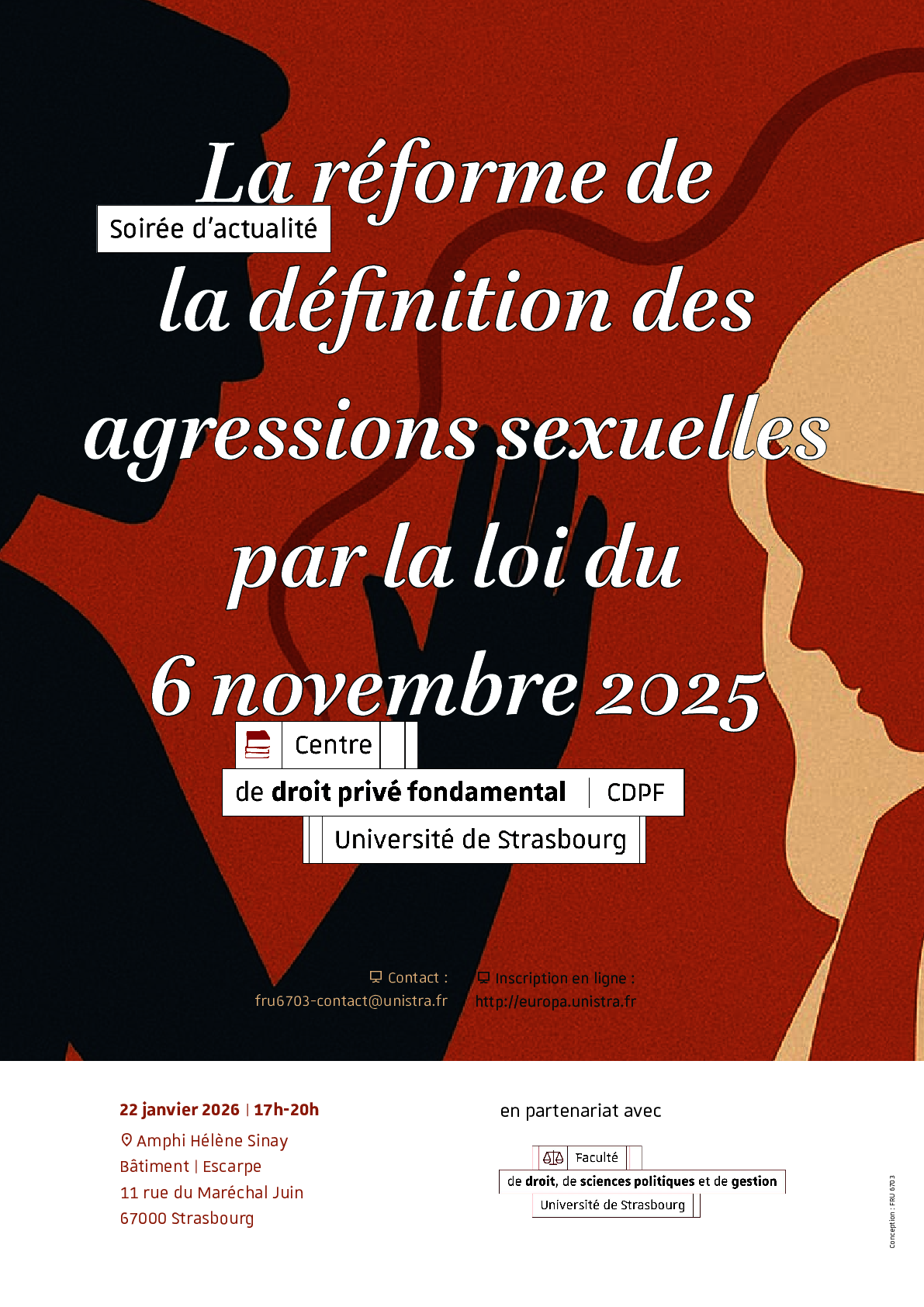 Affiche de la soirée d'actualité