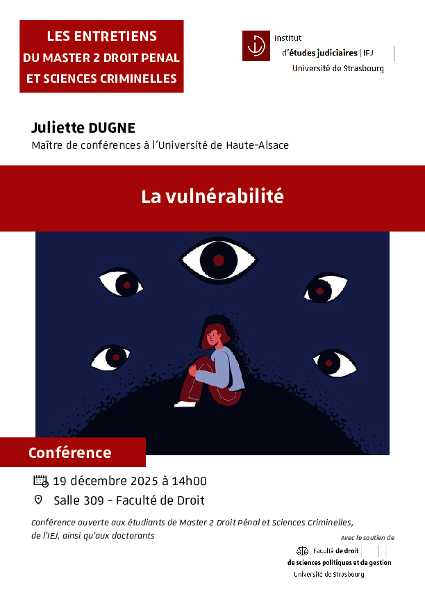 Affiche de la conférence