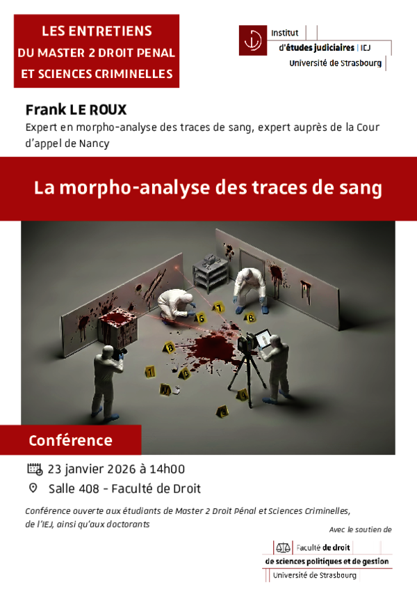 Affiche de la conférence