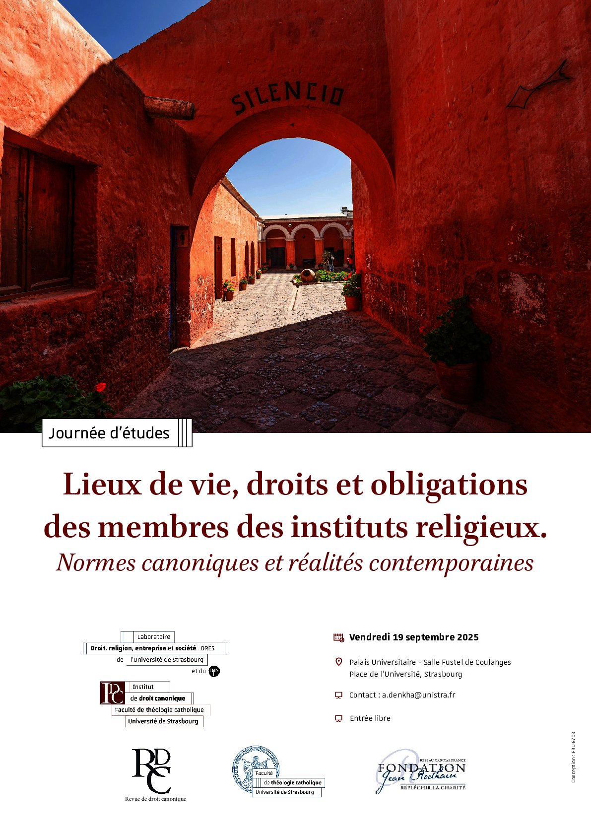 Affiche de la Journée d'études