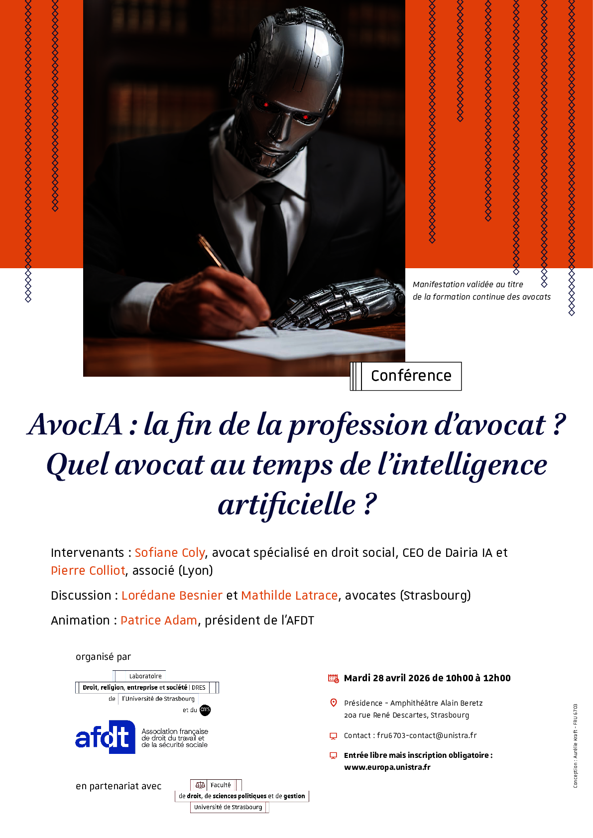 Affiche de la conférence