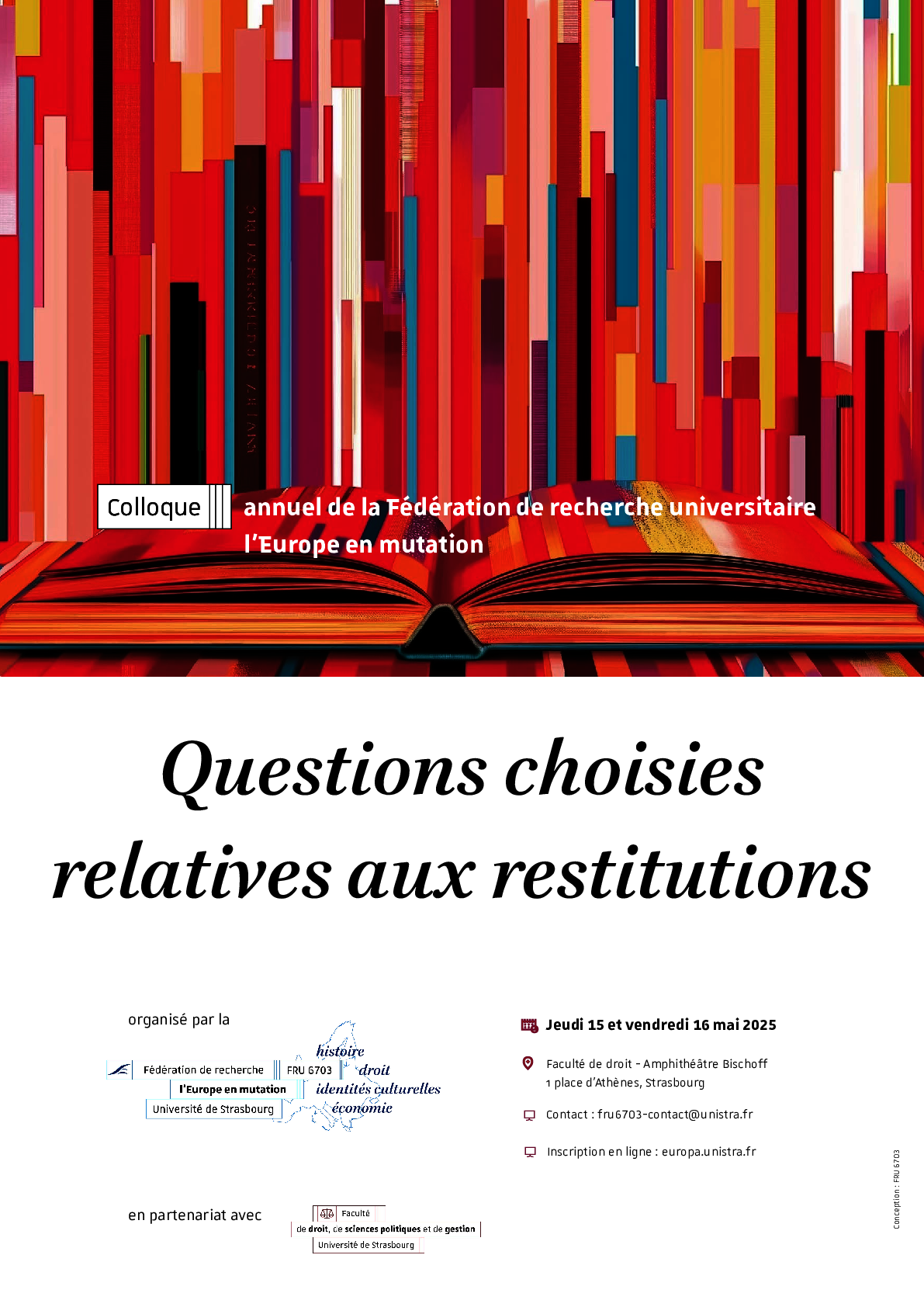 Affiche du colloque