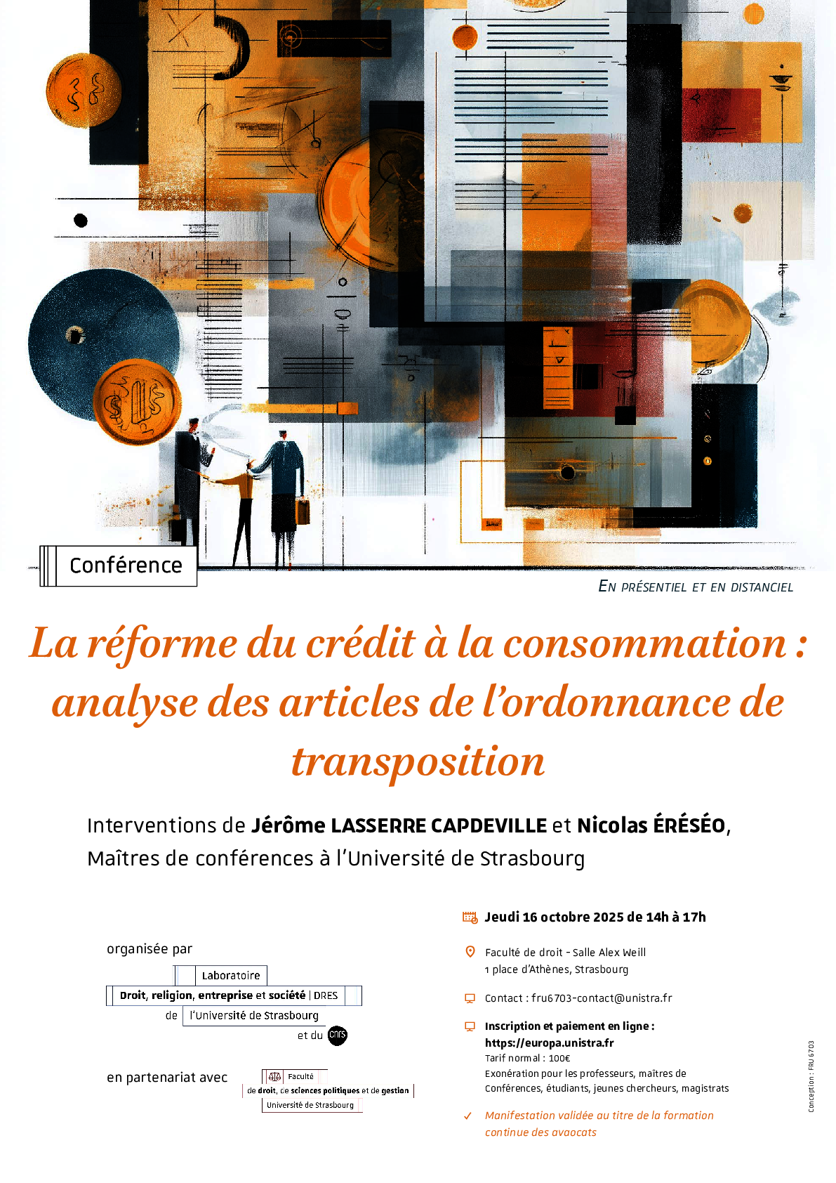Affiche de la conférence