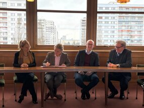 Signature de la convention avec les Commissaires de justice