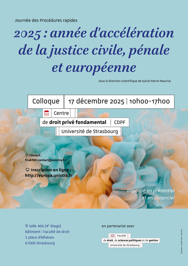 Affiche du colloque