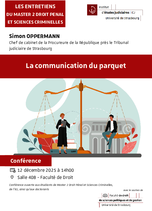 Affiche de la conférence