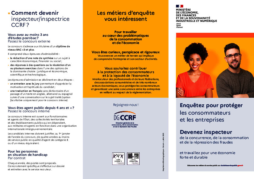 Dépliant du concours