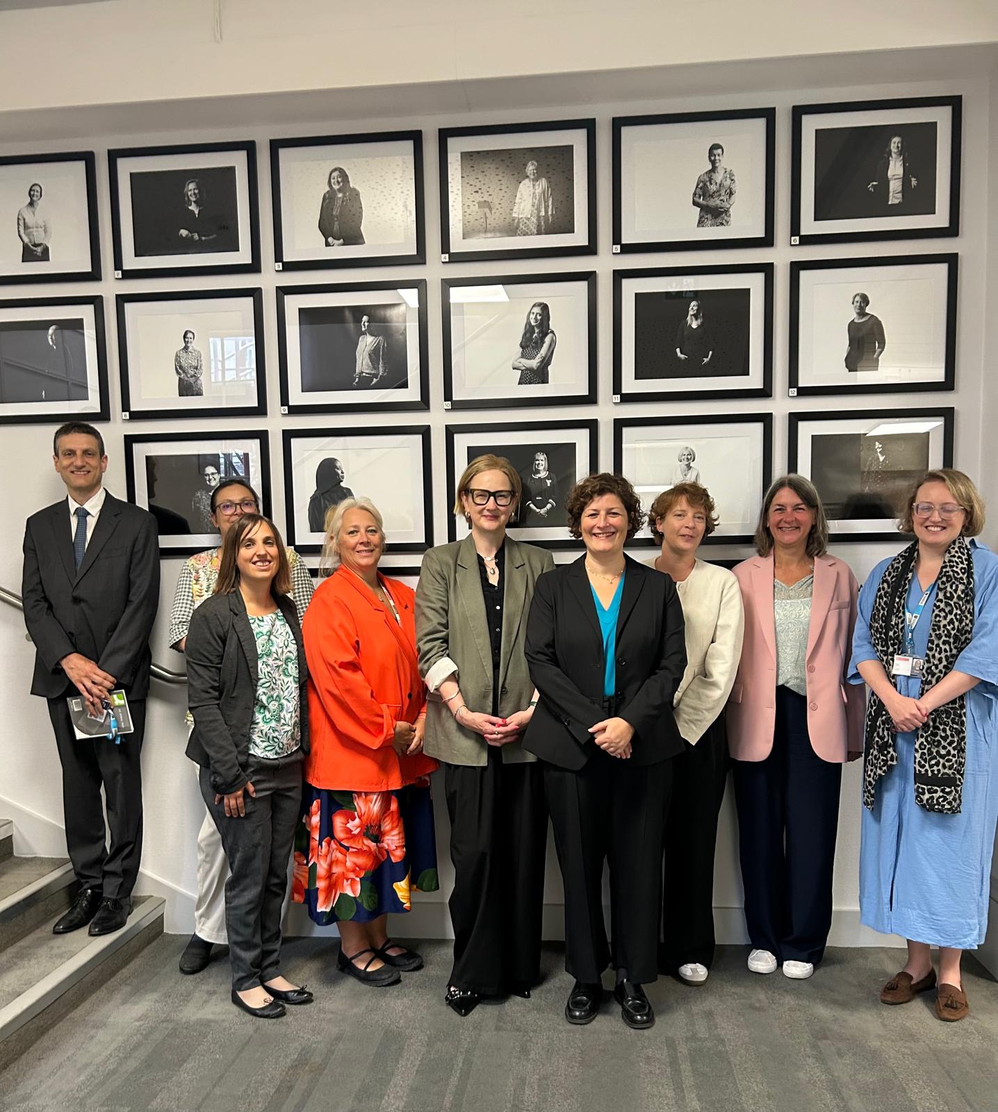 La Faculté de droit et la délégation de la Ville de Strasbourg à Leicester